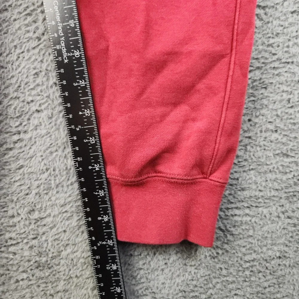 Nike Mens Small Jogger Sweatpants Red Pull On Soft Embroidered Swoosh Sportswear - Picture 6 of 10